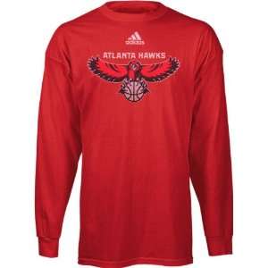  Atlanta Hawks Toddler adidas Team Logo Long Sleeve Tee 