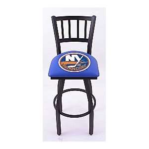  New York Islanders HBS Single ring Swivel bar stool with 