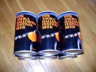 OLDEST Anoka 6 Pack on    1978 Anoka Halloween Beer FULL Unopened 
