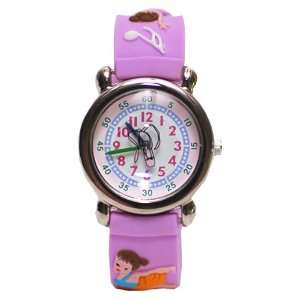  New Kids Watch Company Girls Lavender Ballet Watch The Kids Watch 