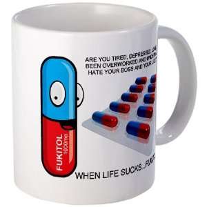  FUKITOL Humor Mug by 