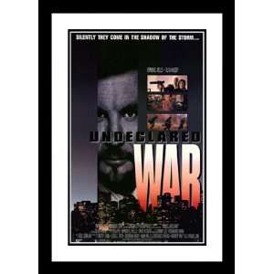  Undeclared War 20x26 Framed and Double Matted Movie Poster 
