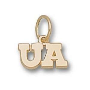  Arizona Wildcats UA 3/16 Charm   14KT Gold Jewelry 