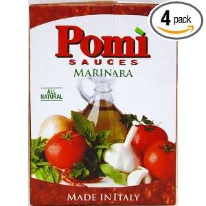 Pomi USA Inc Sauce, Marinara, 26.46 Ounce (Pack of 4)  