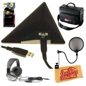   , Velcro Cable Ties, Pop Filter, and Polishing Cloth Electronics