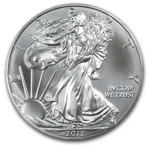  2012 1 oz Silver American Eagle 