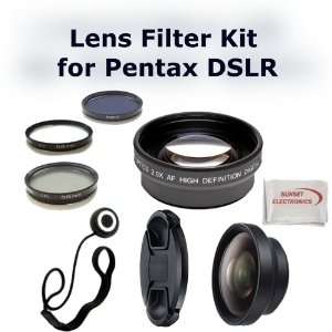  Digital Accessory Kit For Pentax K5, K7 Digital SLR 
