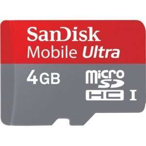  New   SanDisk Mobile Ultra SDSDQY 004G A11A 4 GB MicroSD 