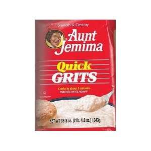 Aunt Jemima Quick Grits Net Wt. 36.8 Oz Grocery & Gourmet Food