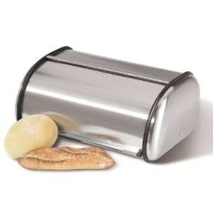 Oggi 7027 Stainless Steel Roll Top Bread Box  Kitchen 