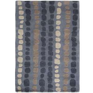 Jovi Home Auspice Hand tufted Rug 5.25 Foot by 7.5 Foot , Gray (Blue 
