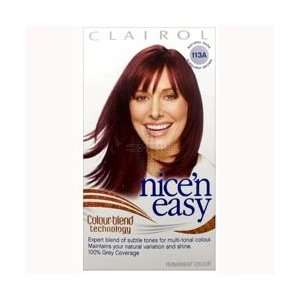 Clairol Nicen Easy Permanent Hair Colour 113A Natural Dark Burgundy 