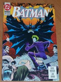 BATMAN #491 1992 JOKER NICE NEAR MINT COMIC  