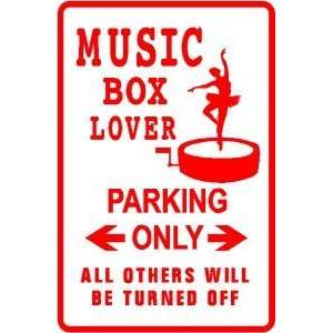  MUSIC BOX COLLECTOR PARKING mechanical sign