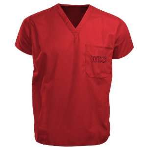  UIC Flames Red Scrub Top
