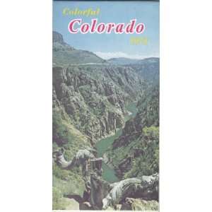    1971 Colorado State Highway Map (Fold out Map) 