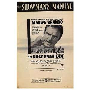  Ugly American Original Movie Poster, 12 x 18 (1963 