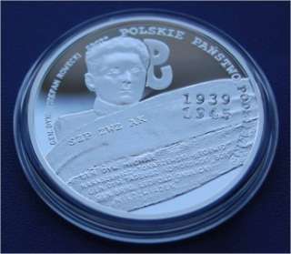 2009 Coin of Poland Silver10zl Polish underground state  