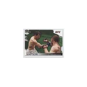 2010 Topps UFC Knockout Green #103   Aaron Simpson/88 
