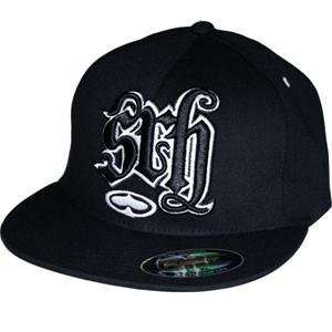  SRH Foundation Flexfit Hat   Large/X Large/Black/White 