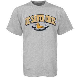  UC Santa Cruz Slugs Ash School Pride T shirt Sports 