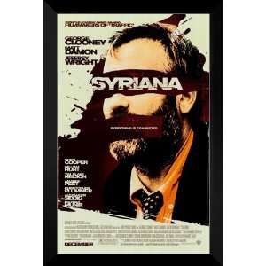  Syriana FRAMED 27x40 Movie Poster George Clooney