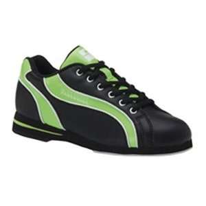  Avada Black/Neon Green Bowling Shoe