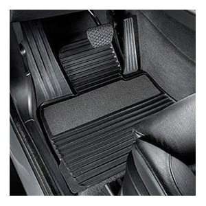  BMW Rubber Floor Mats with Carpeted Heel Pad