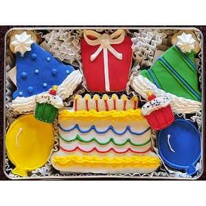 Its Party Time Sugar Cookie Gift Tin Grocery & Gourmet Food