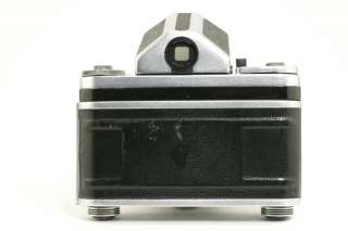 Pentacon six TL Film Camera with Biometer 80mm f/2.8 Lens and Prism 