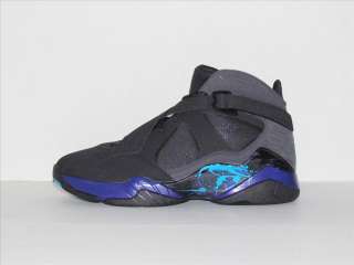   MENS NIKE AIR JORDAN 8.0 BLACK DARK CONCORD ANTHRACITE AQUA 467807 009