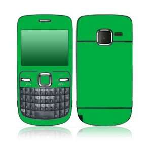 Nokia C3 00 Decal Skin   Simply Green