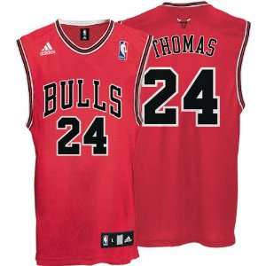Tyrus Thomas Youth Jersey adidas Red Replica #24 Chicago Bulls Jersey