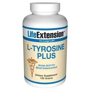  Tyrosine Plus Powder 100 grams 100 Grams Health 