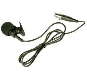 VOCOPRO OPTIONAL LAPEL MIC FOR UHF/VHF LAVALIERE  