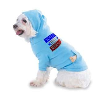  VOTE FOR JEREMIAH Hooded (Hoody) T Shirt with pocket for 