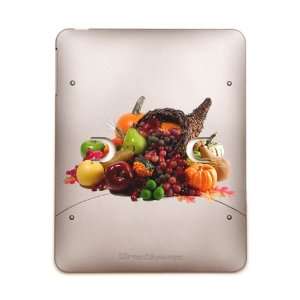  iPad 5 in 1 Case Metal Bronze Thanksgiving Cornucopia W 