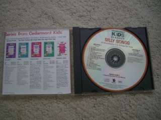 CD Silly Songs Cedarmont Kids Classics Little David  