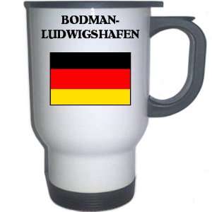  Germany   BODMAN LUDWIGSHAFEN White Stainless Steel Mug 