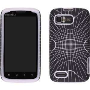 Solutions 368923 Illusion Snap Gel White/Black Skin Case for Motorola 