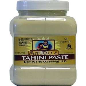 Sittoos Tahini Paste, 16 oz  Grocery & Gourmet Food