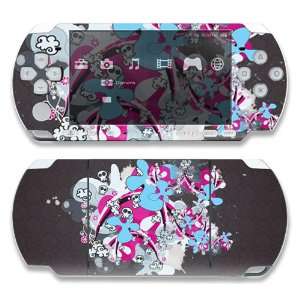    Sony PSP 1000 Skin Decal Sticker  Paint Splash 