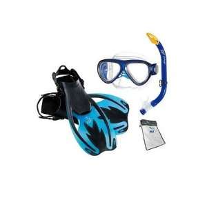  IST Kids Twingo Mask And Purge Snorkel W/ Fins Sports 