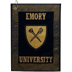  Emory Eagles Woven Jacquard Golf Towel
