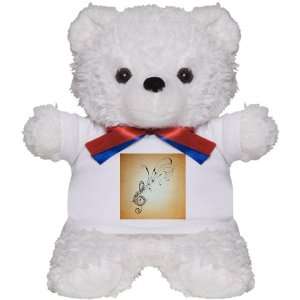  Teddy Bear White Treble Clef Music Notes 