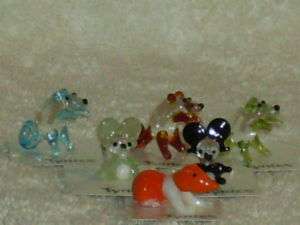 HANDBLOWN GLASS FIGURINE COLLECTIBLE HAMSTER MOUSE  