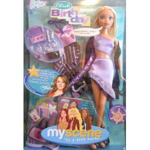  Barbie My Scene Club Birthday BARBIE Doll with Fashions 
