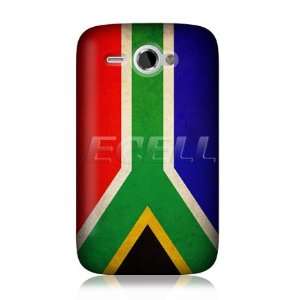 Ecell   HEAD CASE DESIGNS SOUTH AFRICAN FLAG BACK CASE COVER FOR HTC 