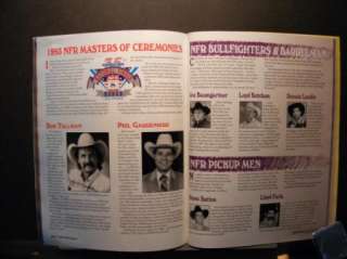1993 National Finals Rodeo Program  