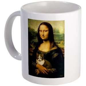 Mona Lisa Funny Mug by  